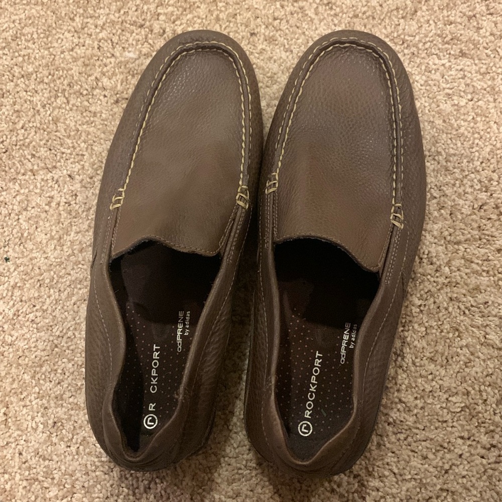 Rockport adiPrene by adidas size 12 men’s loafers. Like new. Brown.